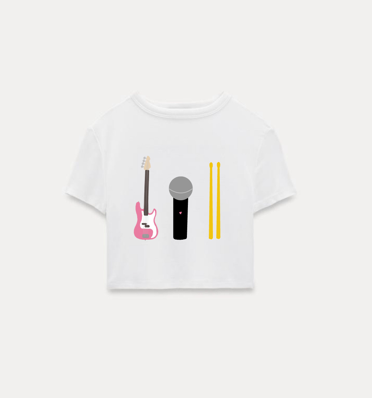 The Trio Crop Tee