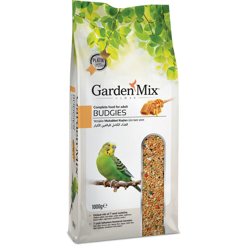 GardenMix Platin Ballı Muhabbet Kuş Yemi 1kg