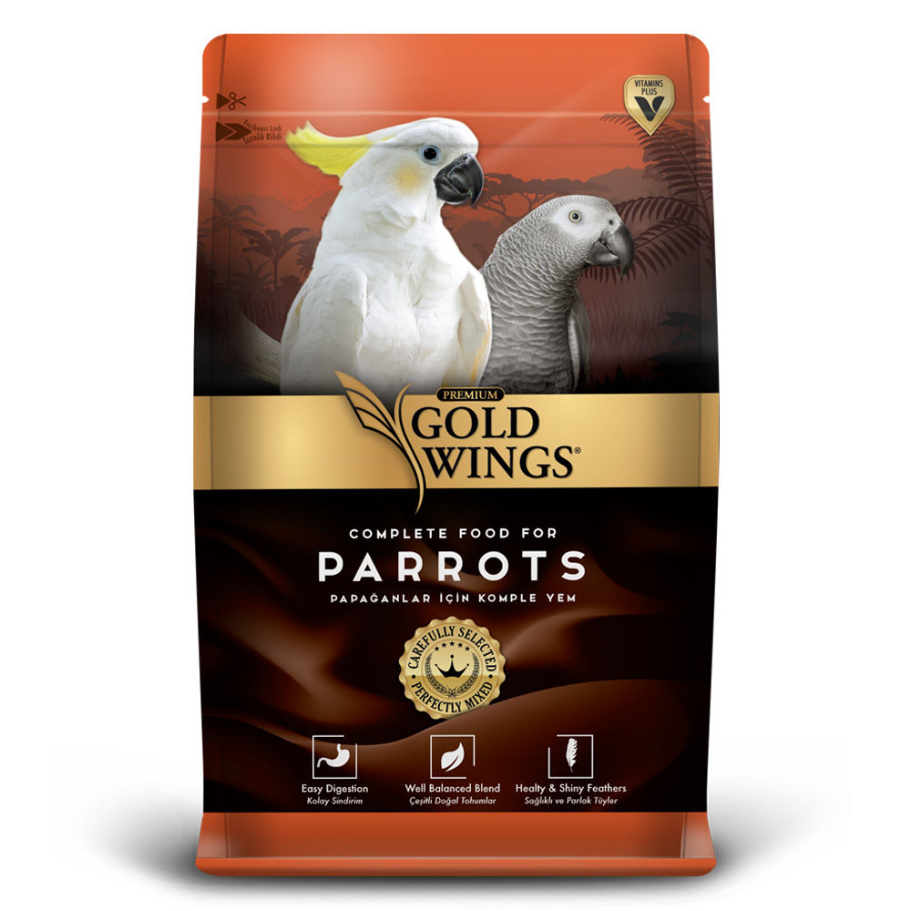 Gold Wings Premium Papağan Yemi