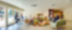 Edwards Center Lobby Active with Residents and Participants