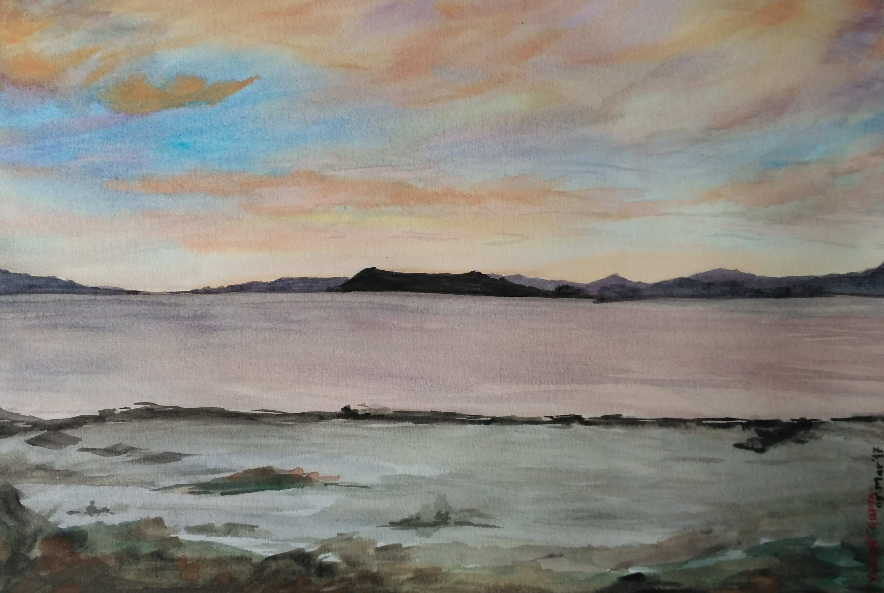 Sunset view from Petone