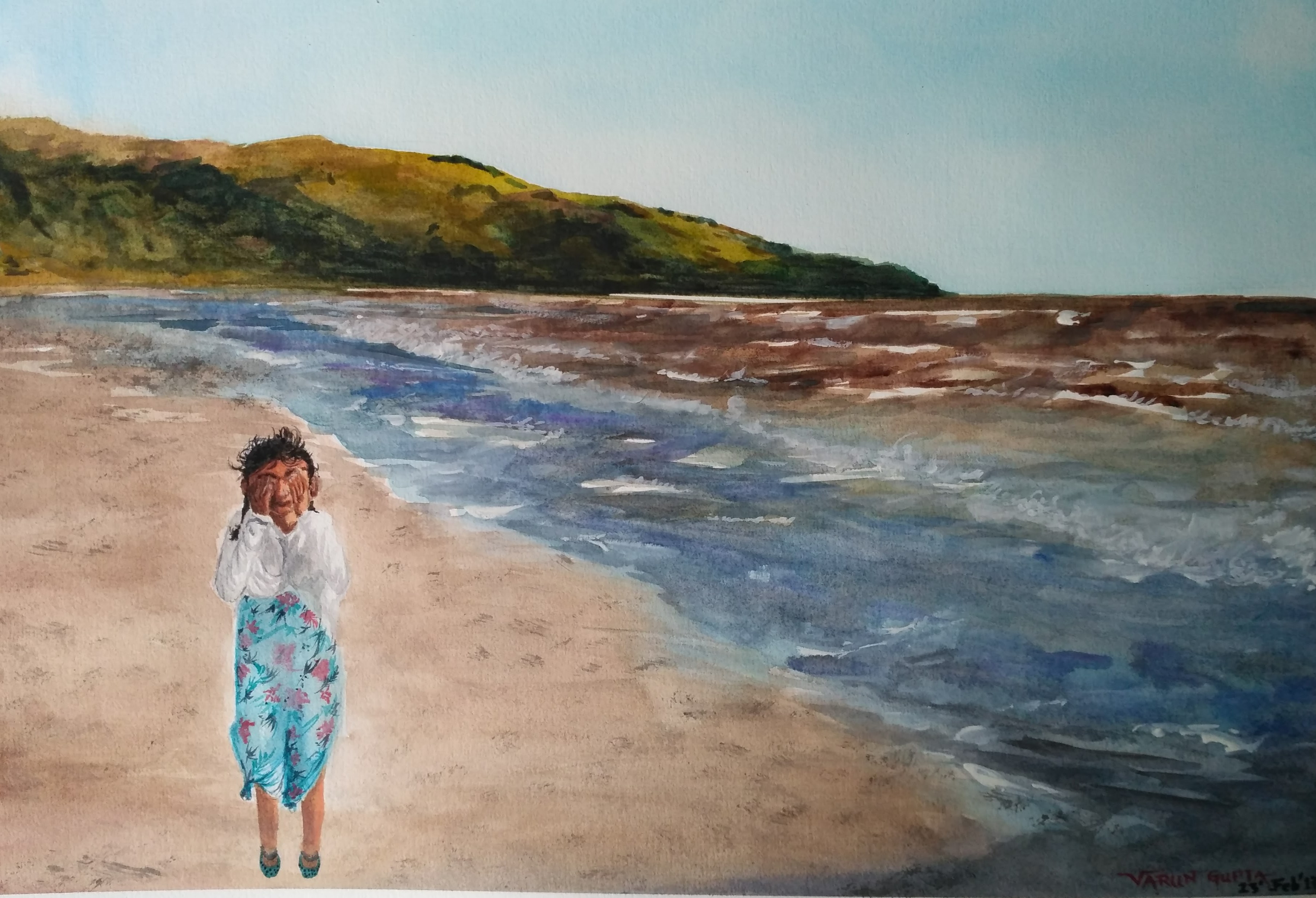 My love at shore - Paraparaumu Beach