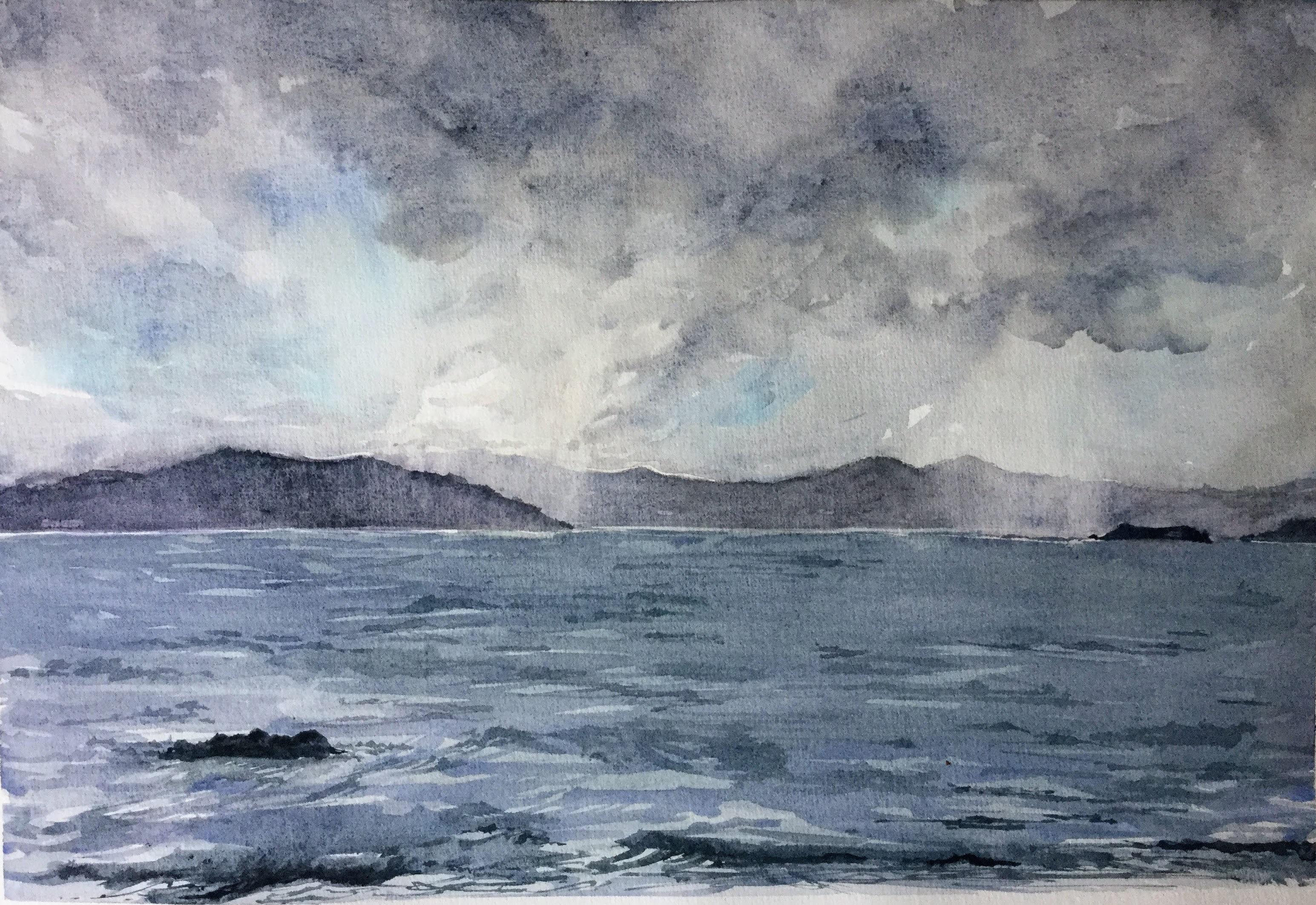 View from Eastbourne to Wellington