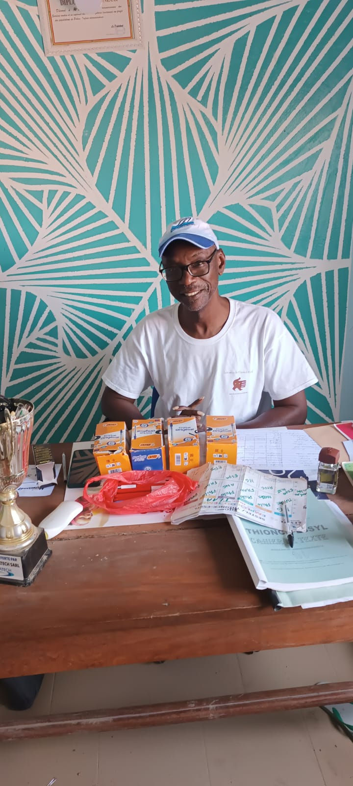 Abdou NDONG, directeur de l'école d'Estel