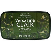 green ink pad, versafine clair ink pads,