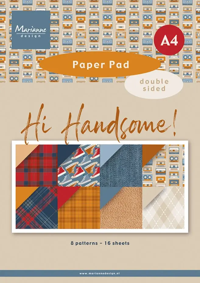 paper pads, PK9208, mens papers, tartan papers