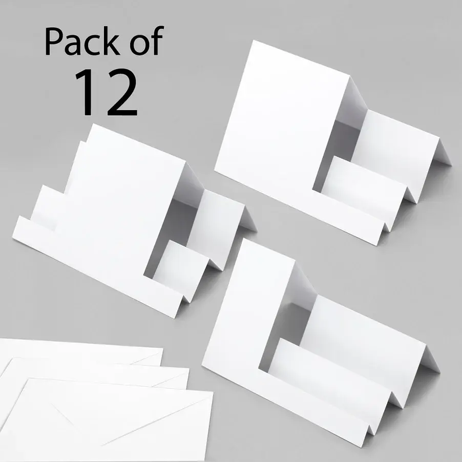 card and envelopes, shaped cards, stepper cards, 05-ST0123-CW300-12