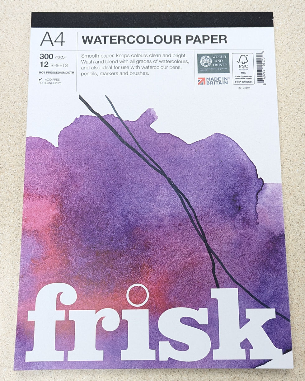 watercolour paper, hot pressed watercolour card, smooth card, 23193505