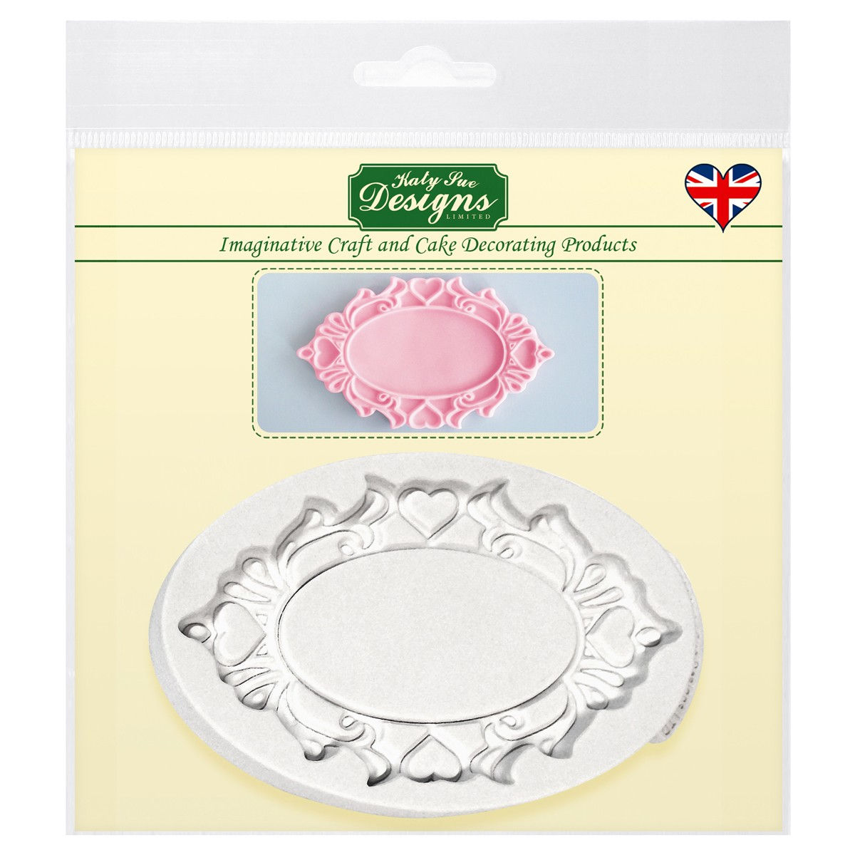 katy sue moulds, cake moulds, clay moulds, plaque mould, resin moulds,oval mould, heart mould