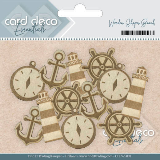 small woodern embellishments, lighthouse, nautical,