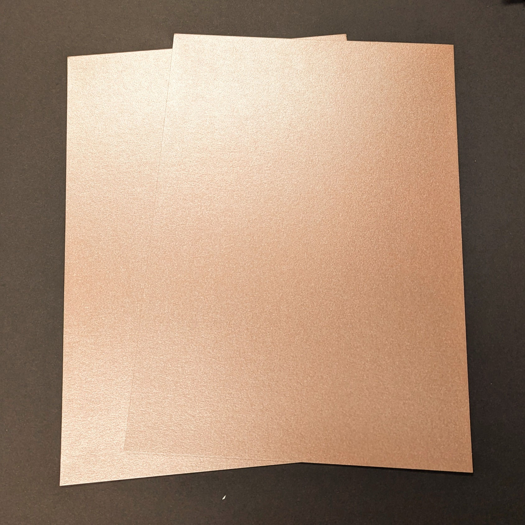 pearlescent card, brown pearl card, brown pearlescent card, brown card,