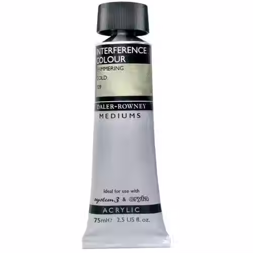 acrylic, acrylic paint, interference paints, Daler Rowney