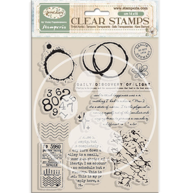WTK237, stamperia stamps, script stamps, texture stamps