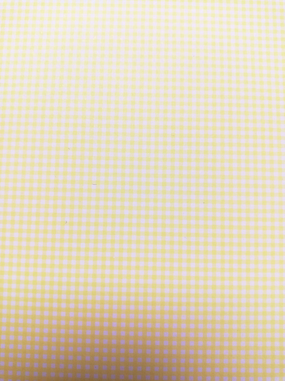 gingham card, yellow gigham, baby card
