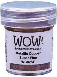 copper embossing powder, WC02SF, super fine