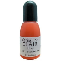 versafine clair ink pads, versafine clair reinkers, inkers, orange ink pad