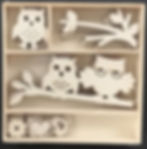 owl, owls, birds, mens, wooden embellishment