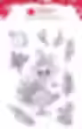 WGFS010, turkey stamps, christmas stamps,