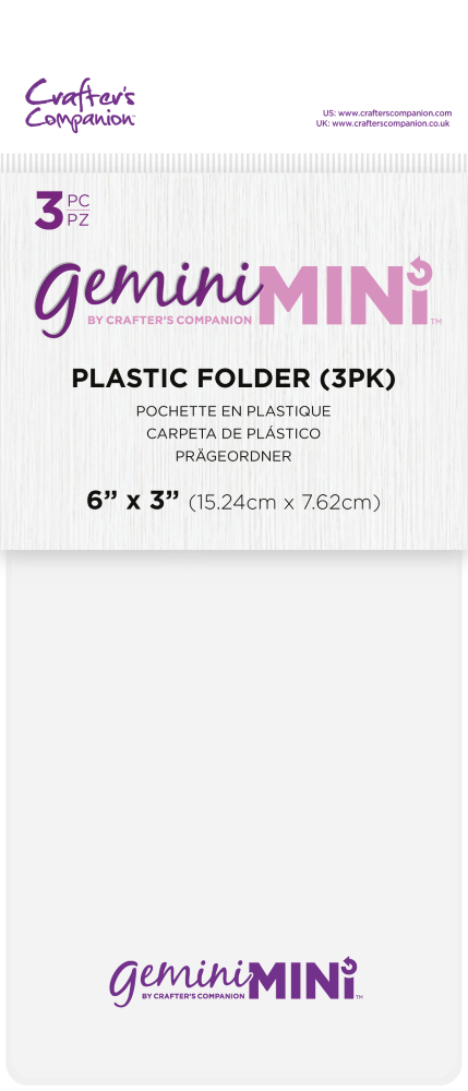 gemini mini, crafter companion mini machine, mini plastic folders
