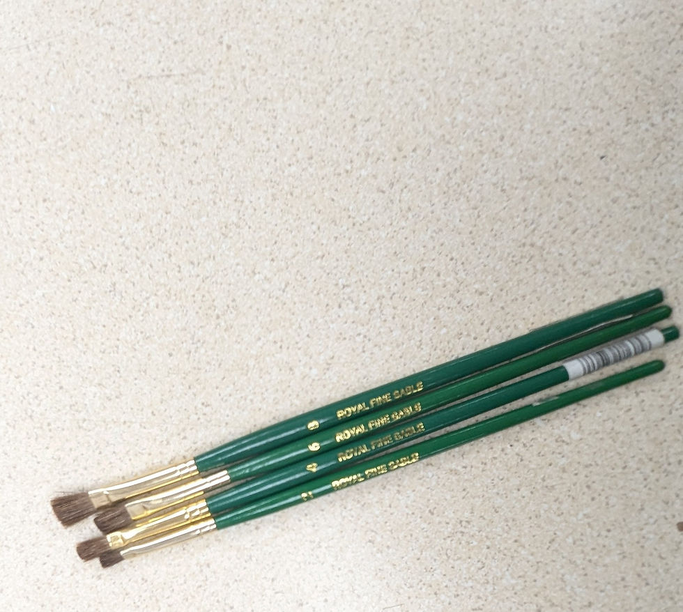 fine sable Super Value brushes, paint brushes