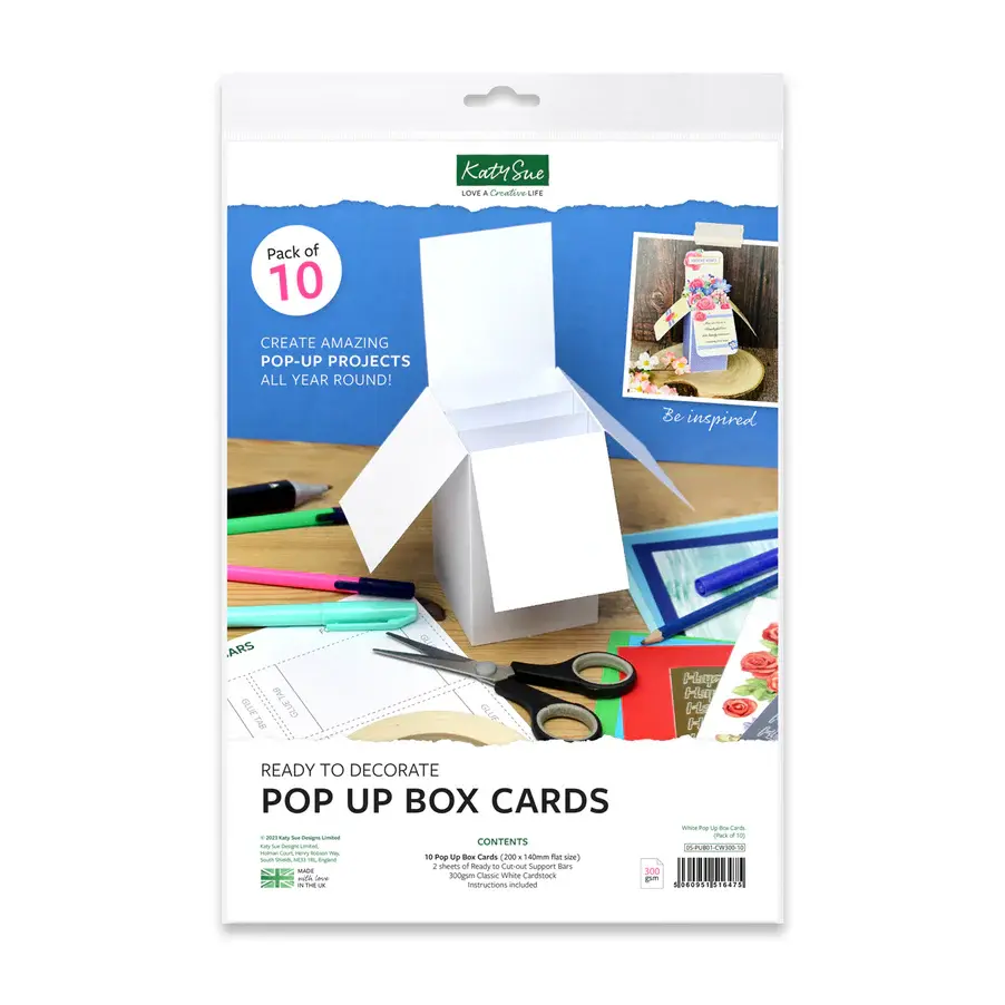 card and envelopes, shaped cards, pop up box cards