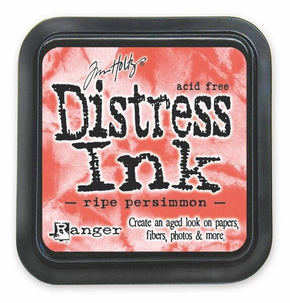 distress inks, tim holtz, orange distress ink