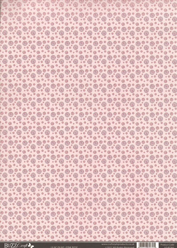 disty floral, floral papers, patterned papers, pink card
