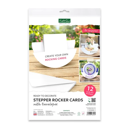 Katy Sue Designs Stepper Rocker Cards and Envelopes | Cheshire Crafts
