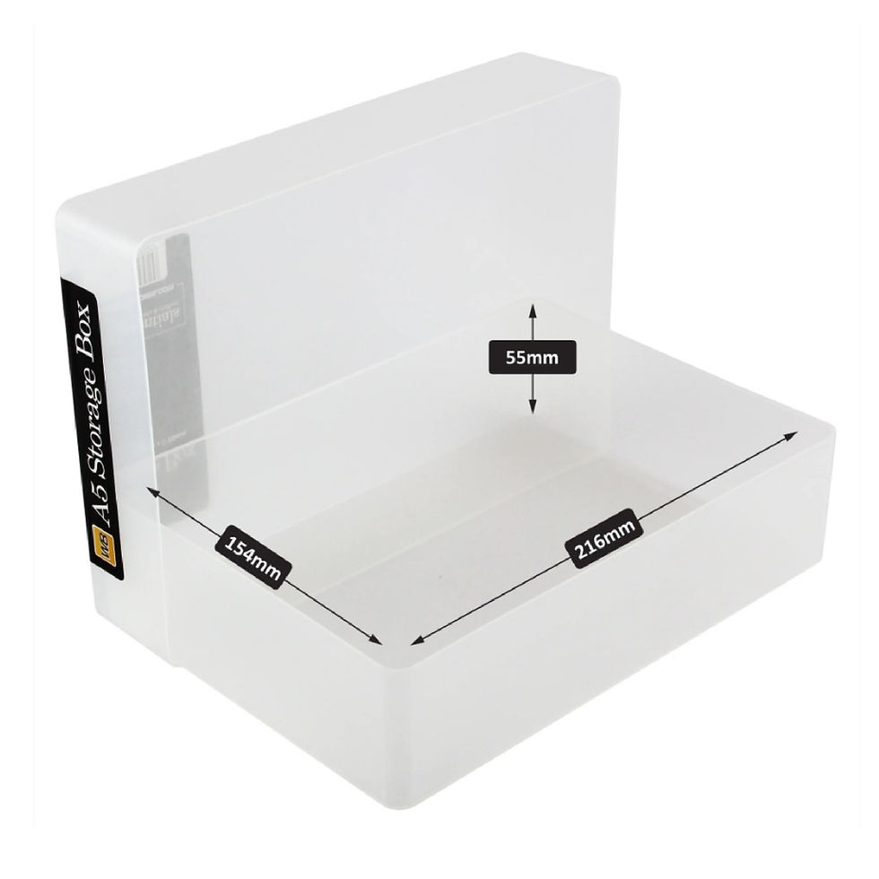 Thumbnail: craft storage boxes, SBW-A5-BOX-P, paper pads, a5 boxes