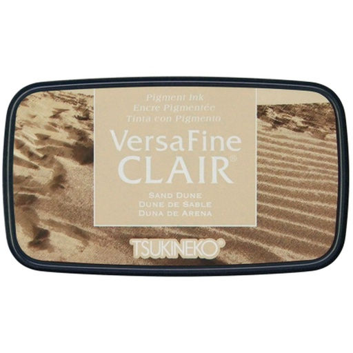 brown pad, versafine clair ink pads, sand dune , VF-CLA-455