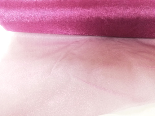 Blush Italian Satin Organza main image 0