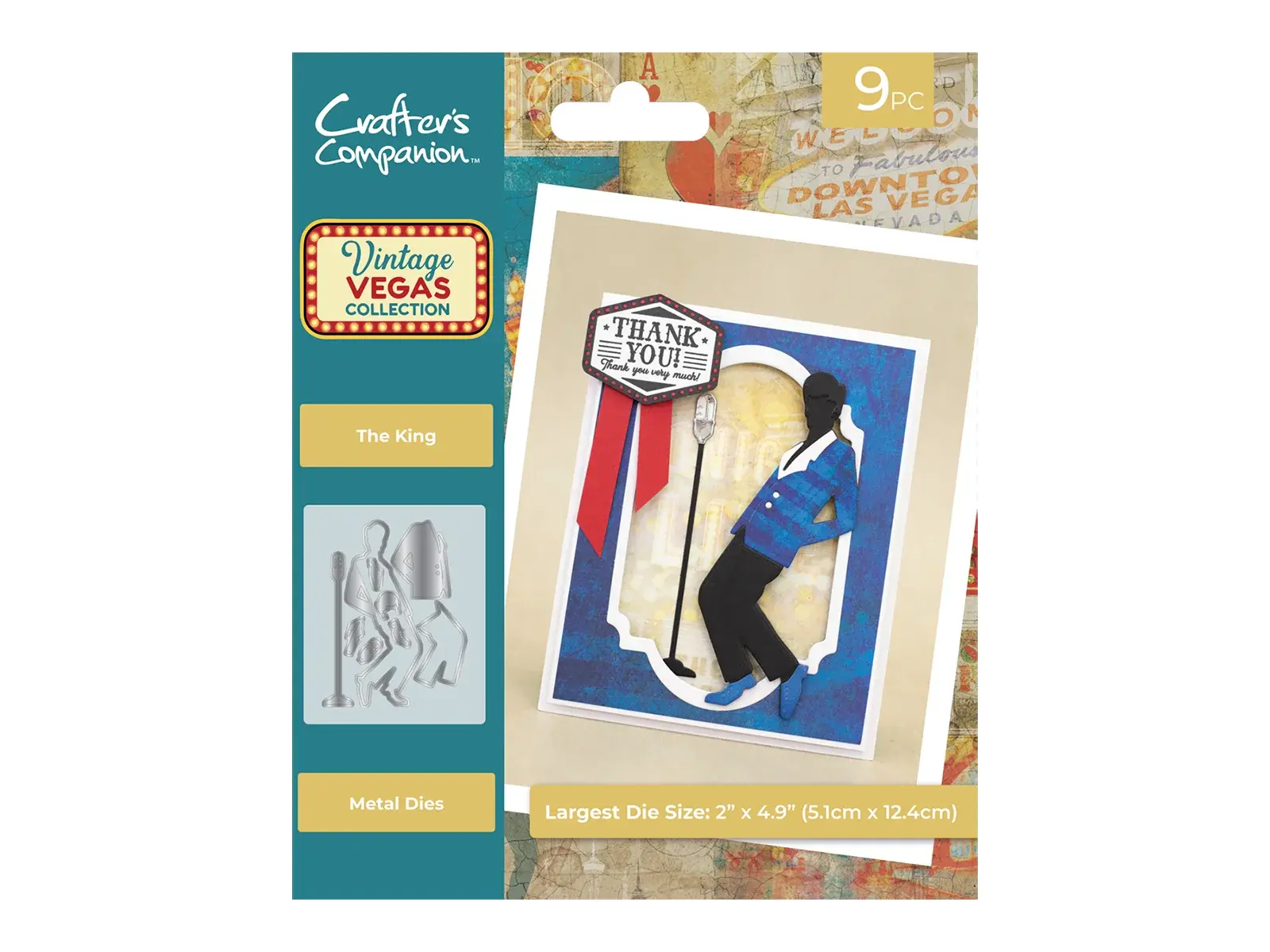 VV-MD-THKI, mens stamps, vegas dies, music dies, elvis presley, king