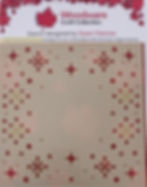WGFST005_christmas stencils, snowflake, stars
