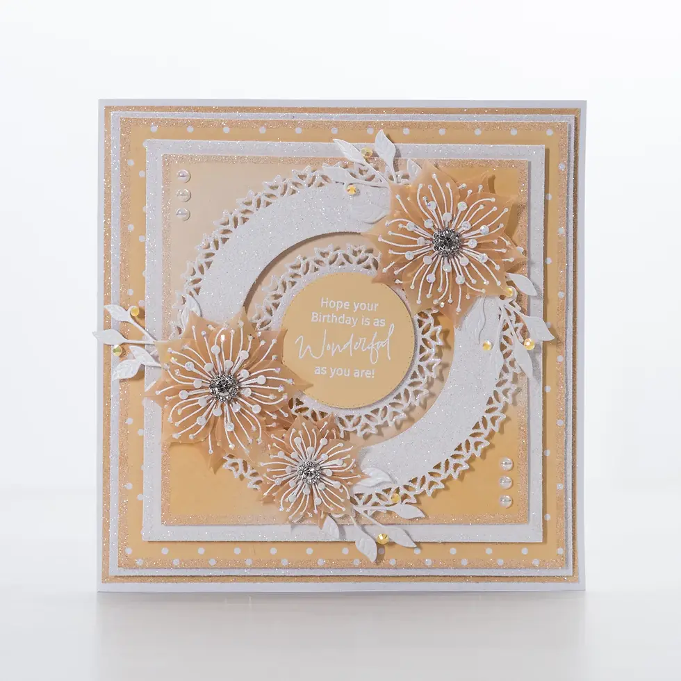 Thumbnail: C-MDIE-6DECCIR, nesting dies, circle nesting dies, lace