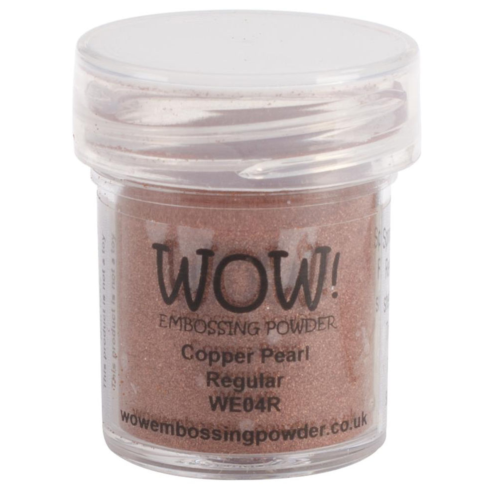 copper embossing powder, wow embossing powder, WE04R