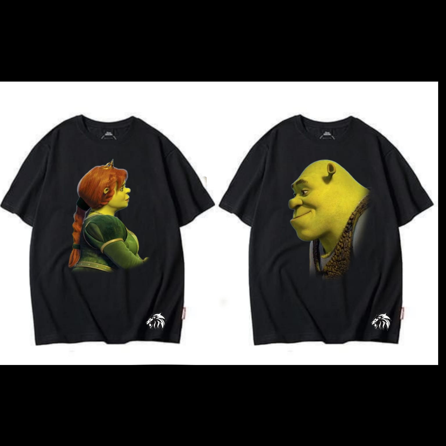 Estampa Fiona e Sherek
