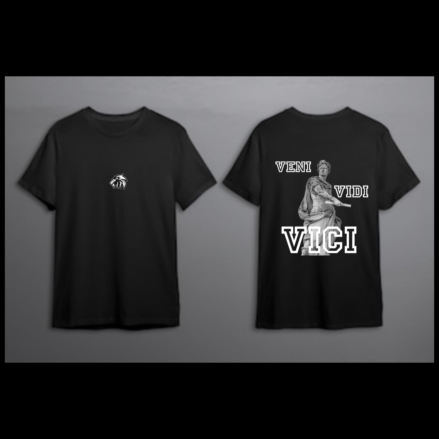 Estampa " Venci vidi vici"
