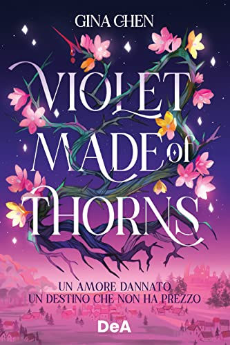 violet made of thorns