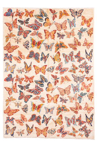 Butterfly Native Rug Aryana Butterfly Rug | Heritageart