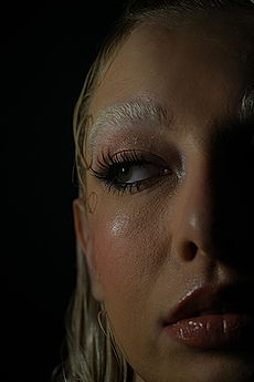 A glamorous set of volume eyelash extensions styled to perfection.