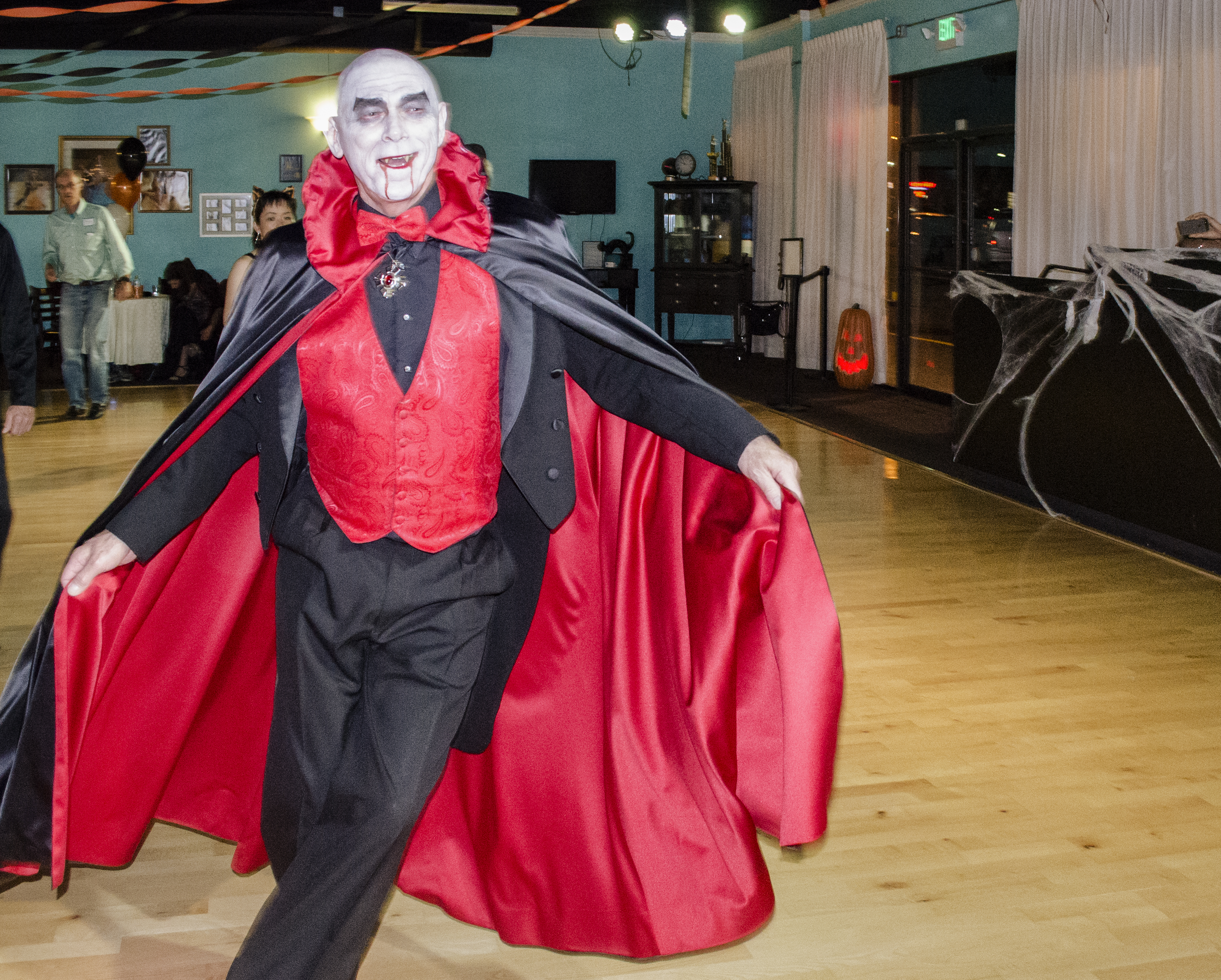 Dancing gets Dracula's blood flowing