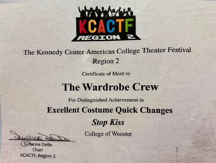 The Wardrobe Crew Award