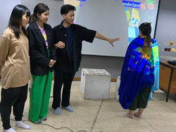 Guest teaching Costume Design class 2022