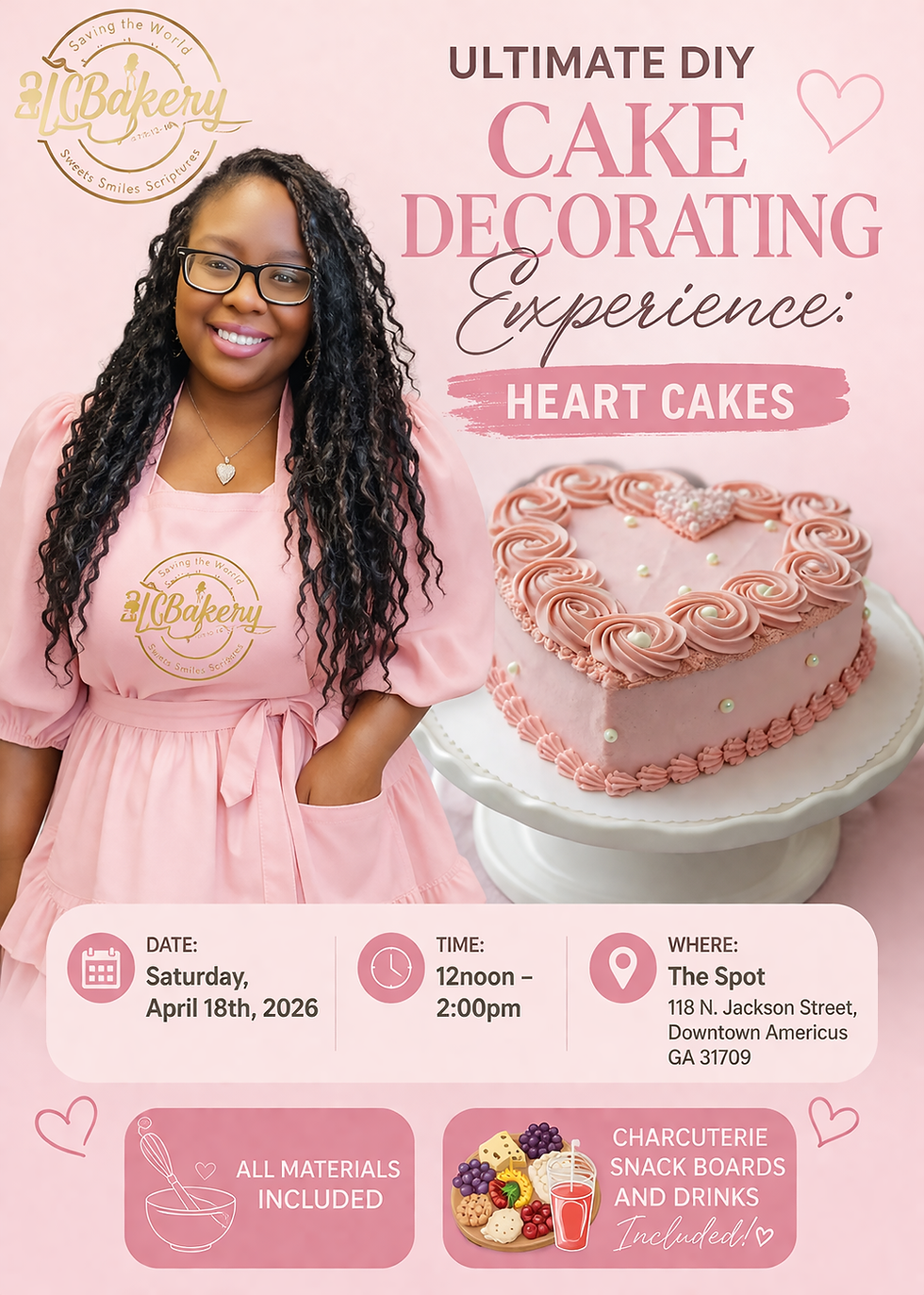 Ultimate DIY Cake Decorating Experience: Heart Cakes!