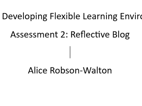 Assessment 2: Reflective Blog