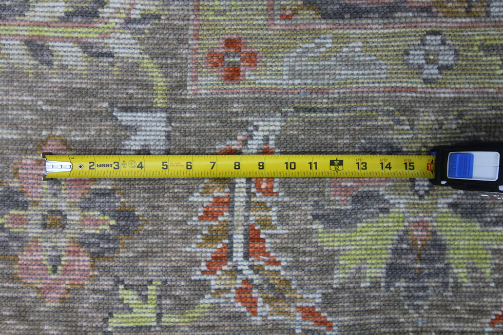 Thumbnail: Handknotted Orange Oushak 9' x 12' rug  - SKU 1795