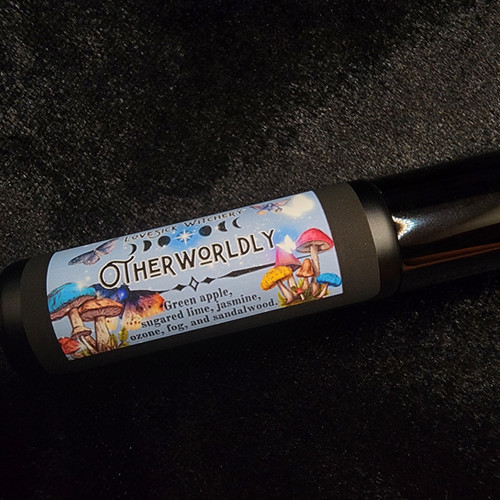 Otherworldly Perfume - green apple, sugared lime, and foggy