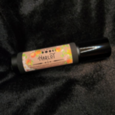 Harlot - baked peaches, brown sugar crumble, and caramelized vanilla sugar