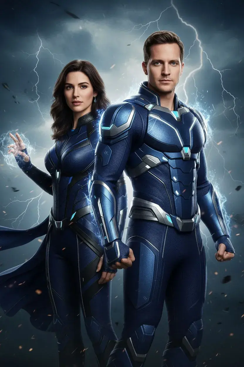 Superheld KI Foto Fotobox von SnapBox Fotobox Vermietung