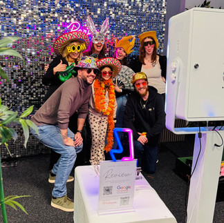 Fotobox Medium in Spreitenbach auf der Kartbahn an einem Event